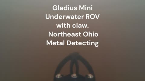 Gladius Mini S with claw Underwater Drone