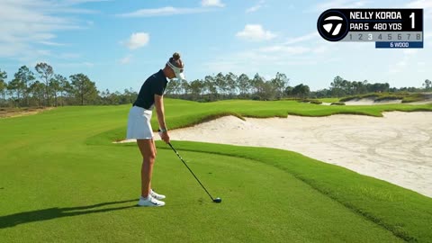 Nelly Korda Plays Us With Only A 6 Wood