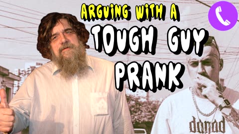 Bigfoot Calls a Tough Guy - Prank Call