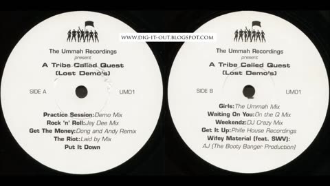 A Tribe Called Quest - The Lost Demos FULL ALBUM HD