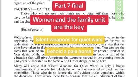 Behold a Pale horse Chapter 2 Silent weapons for quiet wars part 7