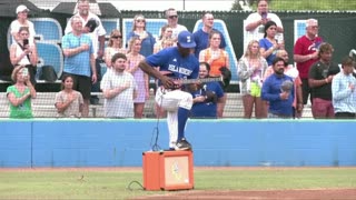 Baseball Player Plays The National Anthem In EPIC Moment