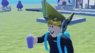 Trying The New Grimace Shake #roblox