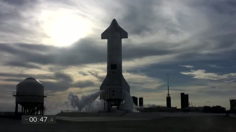 Starship | SN10 | High-Altitude Flight Test SpaceX Rocket Launched