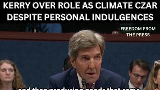 John Kerry Gets DEMOLISHED over his hypocrisy!