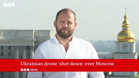 Russia accuses Ukraine of overnight drone attack on Moscow - BBC News