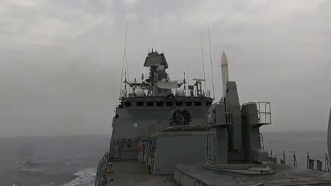Indian Navy Shtil SAM From Magazine To Launcher And Live Fire