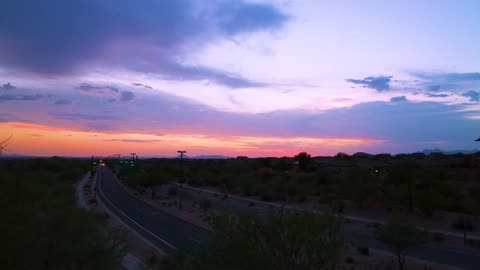 Capturing the Breathtaking Beauty of an Arizona Sunset - Mesmerizing Time-Lapse Video