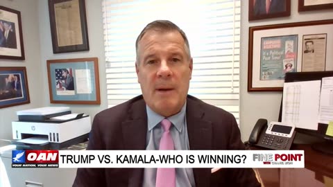 Fine Point - Trump Vs. Kamala: Who Is Winning? - With Jim McLaughlin