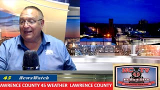 NCTV45 LAWRENCE COUNTY 45 WEATHER TUESDAY AUGUST 1 2023