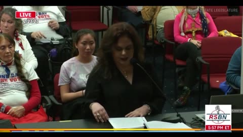 Jackie Breger presents on Racketeering in the AZ govt - AZ Senate Election Hearing 2-23-23