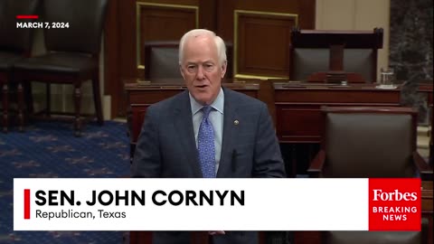 John Cornyn- Biden Will 'Blame Somebody Else' For Border In His State Of The Union