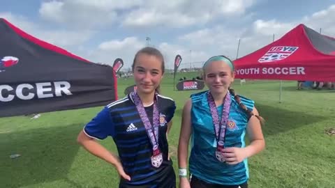 Solar 06g Goal Keeper Trinity Morken & Forward Reagan Rose