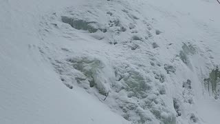 Waterfall climb