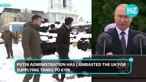 Putin vows to 'burn' British tanks sent by Sunak to Ukraine | 'Tool for anti-Russia goals…'