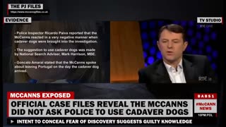 McCANNS EXPOSED - OFFICIAL POLICE CASE FILES REVEAL THEY DID NOT ASK POLICE TO USE CADAVER DOGS