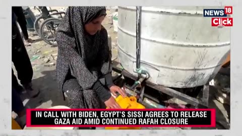 Israel vs Hamas | Gaza Conflict | Aid Shipments To South Gaza
