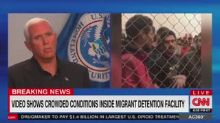 Pence CNN interview about McAllen facility pt 1