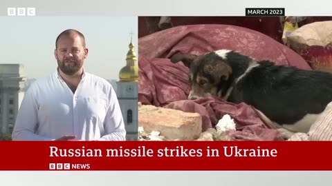 Missile strikes in west Ukraine kill at least three – BBC News