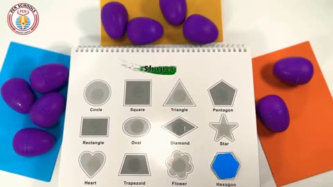 Learn Shapes- Match the Shapes- Educational Activity for Kids
