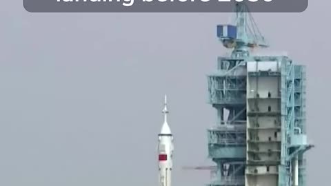 China launches crewed mission to space station, plans moon landing before 2030