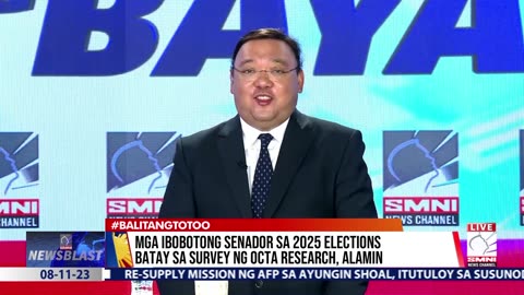 Mga ibobotong Senador sa 2025 elections batay sa survey ng OCTA research, alamin
