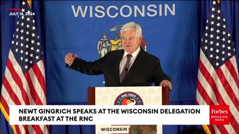 Newt Gingrich Tells Funny Story About When He Was Being Floated For Trump's VP In 2016