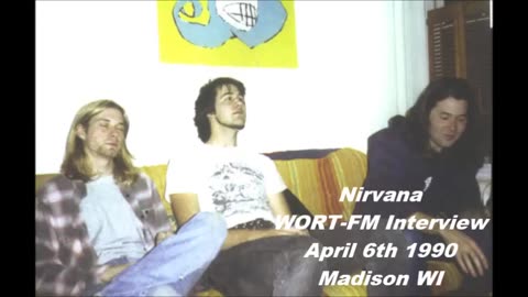 Nirvana WORT Interview Part 1. 1990