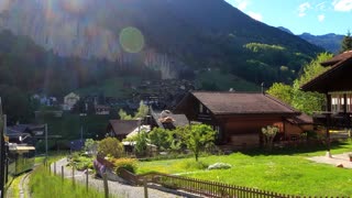 LAUTERBRUNNEN Village and Valley | Paradisiacal Switzerland | 4K UHD 60fps Video