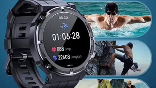 Smart Watch, 5ATM Waterpro