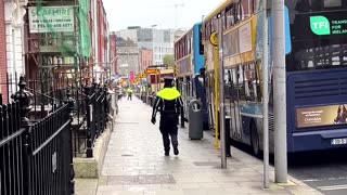 Riots erupt in Dublin after children stabbed