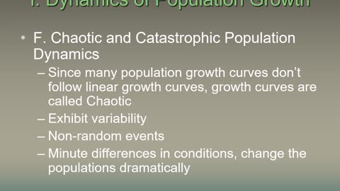 Environmenta AP: Population Dynamics (Audio)