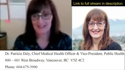 Vancouver Coastal Health VP admits Vaccine passports are COERCION