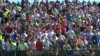 American Sam Ryder aced the par-3 16th at PGA Tour’s Phoenix Open