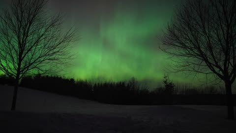 Stanchfield MN Auroral Substorm - 3/23/2023 9:35PM