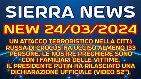 New 24/03/2024 - SIERRA Attacco terroristico mortale in [R]ussia