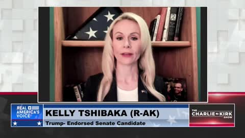 Trump endorsed Alaska Senate candidate Kelly Tshibaka joins Charlie Kirk to talk about her race