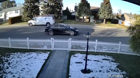 Person Learning to Drive Confuses Gas and Brake
