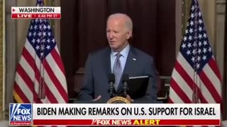 Biden mumbles about allegedly seeing confirmed photos of “terrorists beheading children”.