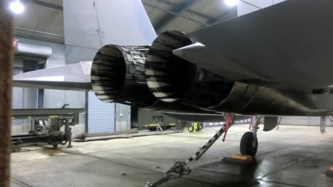 Awesome! F-15 Jet Engine at Max Afterburner Power