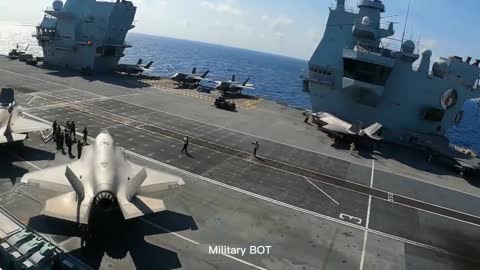 Large-scale aircraft carrier testing