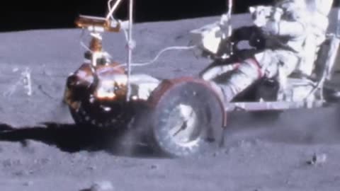 In 1971 NASA put a car on the moon