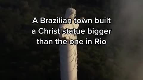 A Brazilian town built a Christ statue bigger than the one in Rio