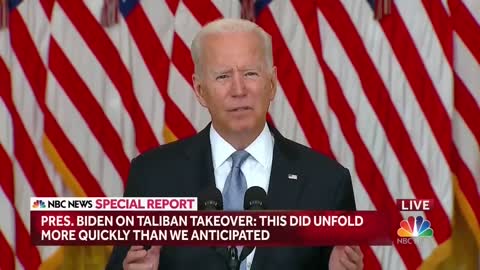 Cozy Edit - Joe Biden's Afghanistan retreat speech August 2021