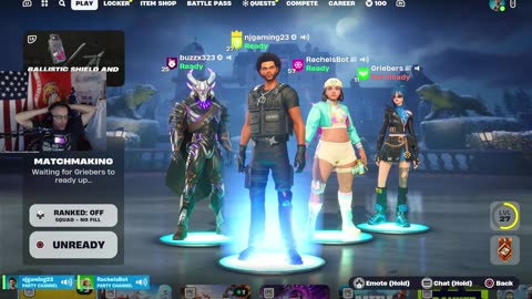 Fortnite with the Crew