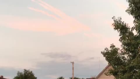 Colorized chemtrails