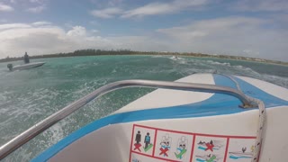 Take a ride in a Mini Speed boat on the ocean!!