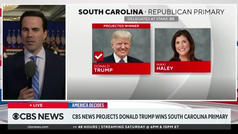 Trump wins south carolina's GOP primary #trump
