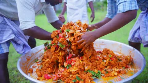 "BAMBOO CHICKEN: Authentic Village Recipe with Direct Fired Cooking Method!"