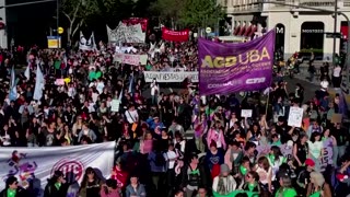 Argentina election fight brews over women's rights